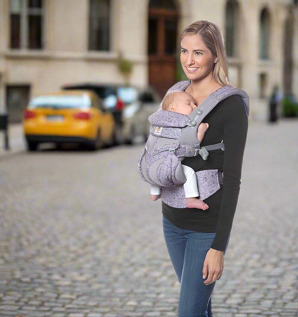 BreathBabyBag™ - Mauve Lavande - Mon accessoire Bébé
