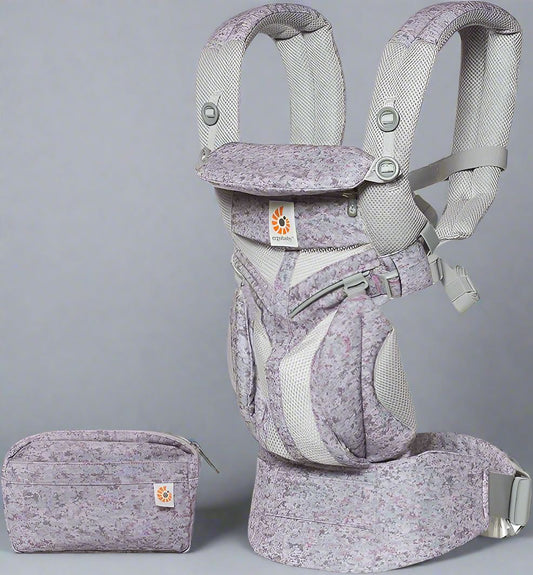 BreathBabyBag™ - Mauve Lavande - Voyager avec bébé