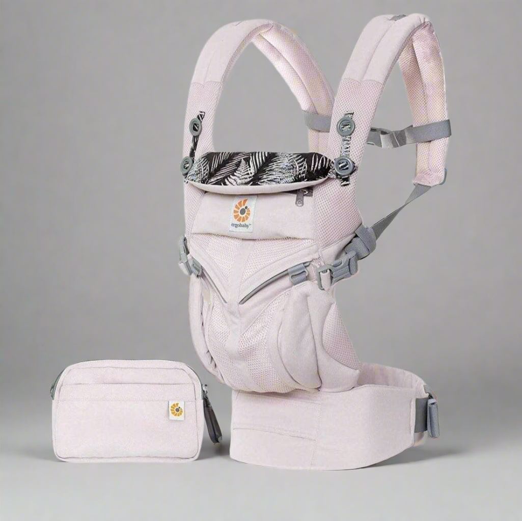 BreathBabyBag™ - Rose Maille - Voyager avec bébé